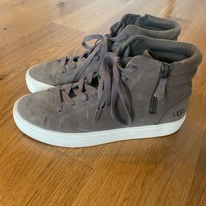 UGG women’s suede high tops